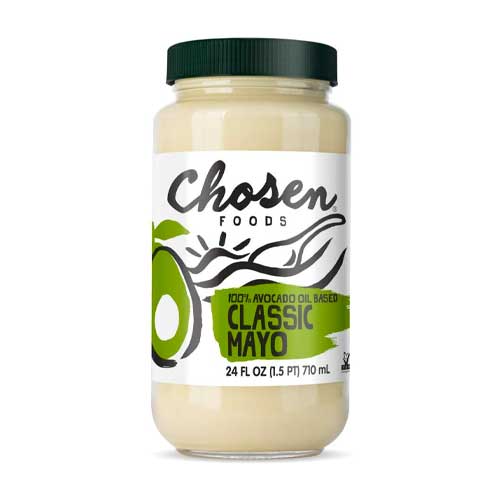 mayonesa con aceite de aguacate chosen foods